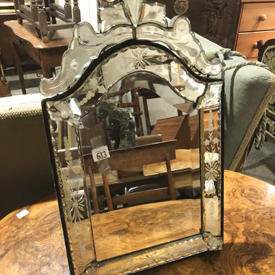 Decorative Bevel Edged Dressing Mirror