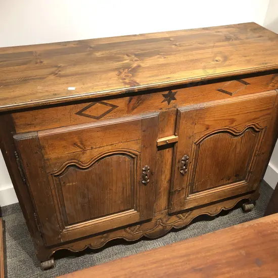 Early 19th Century European Fruitwood Sideboard