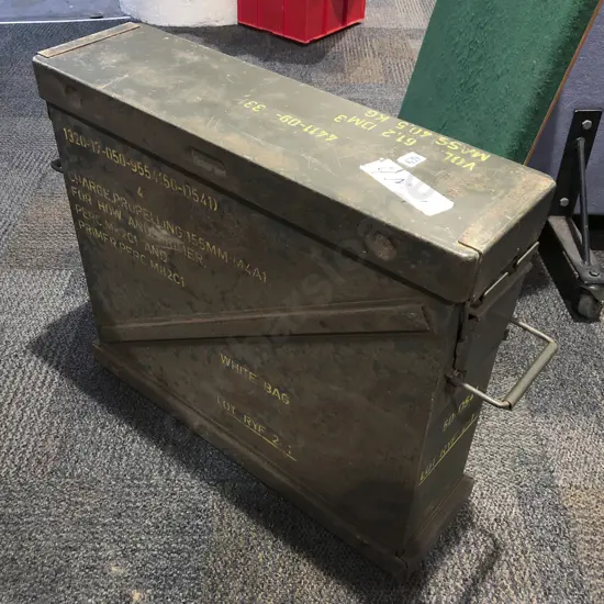 Vintage Military Ammo Box