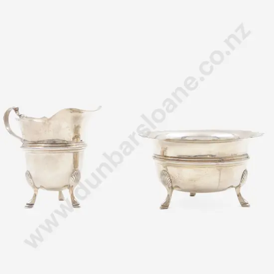 Edw VII S/S Sugar & Cream