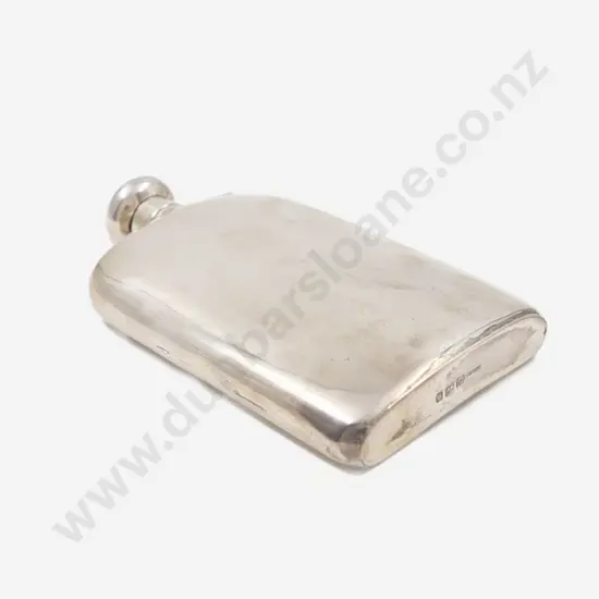 Large NZ? Silver Hip Flask