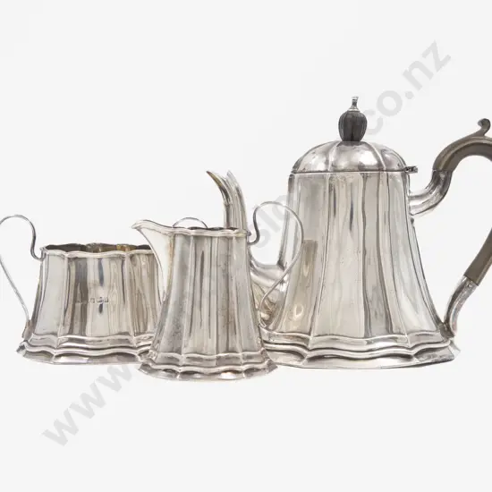 Edw VII S/S 3 Piece Teaset