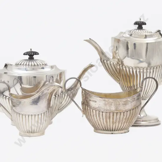 Composed S/S 4 Piece Tea & Coffee Set