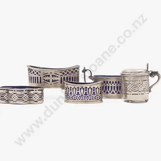 5 Various S/S Cruets