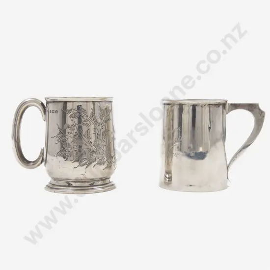 2 S/S Christening Mugs