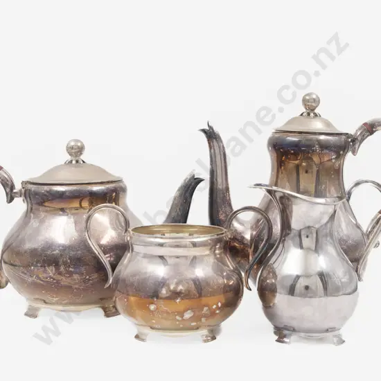 S/S 4 Piece Tea & Coffee Set