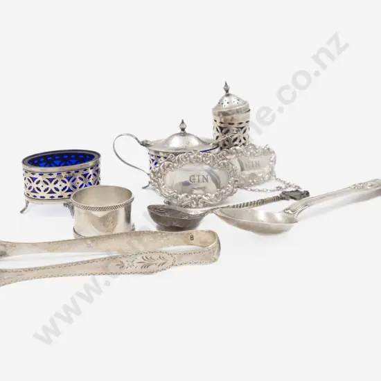 Pair S/S Gin Decanter Labels