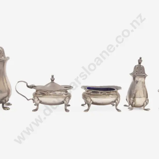 5 Various S/S Cruets