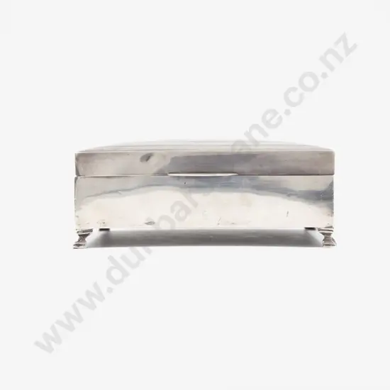 Art Deco S/S Cigarette Box