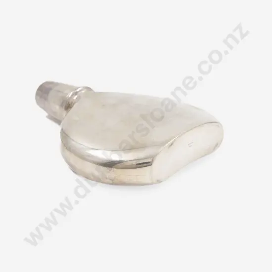 Modern S/S Hip Flask With Shot Cup Lid