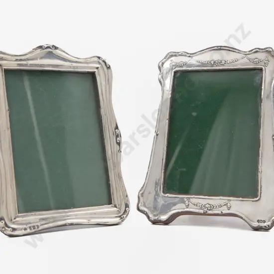 2 Geo V S/S Photo Frames