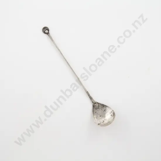 NZ Mid C20th Gabriel Smith Wellington Silversmith Hand Crafted Spoon