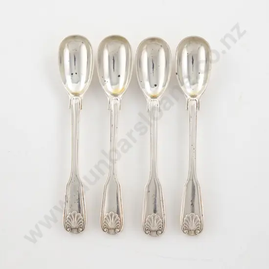 Set Of 4 Vict S/S Egg Spoons