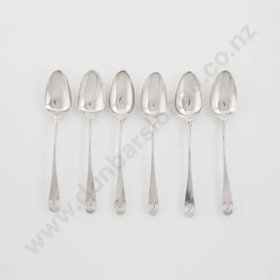 Set Of 6 Geo III S/S Teaspoons