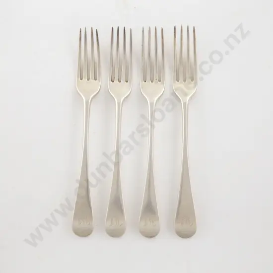 Set Of 4 Geo III S/S Table Forks