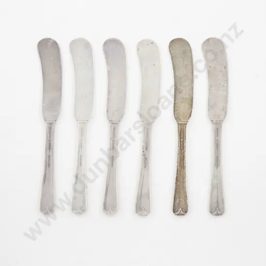 Set Of 6 American S/S Butter Knives