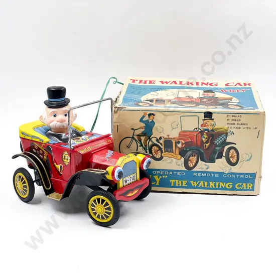 Boxed Yonezawa Japan Willy The Walking Car