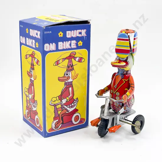 Boxed Made in China MSO62 Duck on Bike