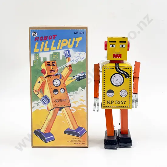 Boxed Made in China MS393 Robot Lilliput