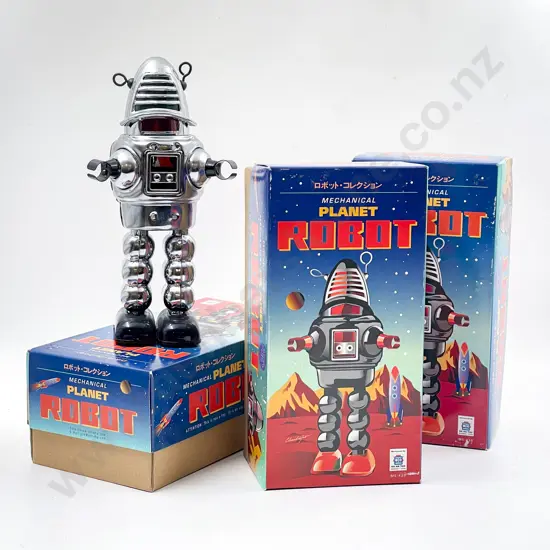 Boxed Three Made in China Planet Robot