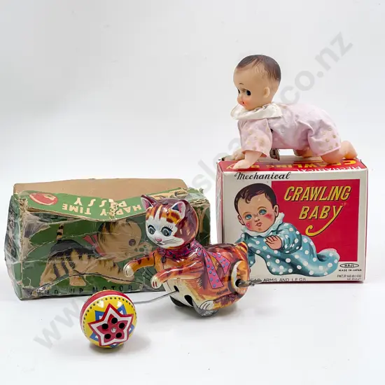 Boxed Haji and Other Japan Crawling Baby and Happy Time Pussy