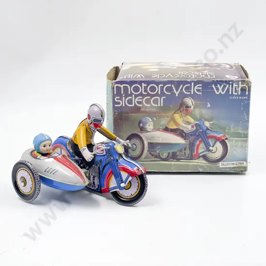Boxed Made in China MS709 Motorcycle with Sidecar