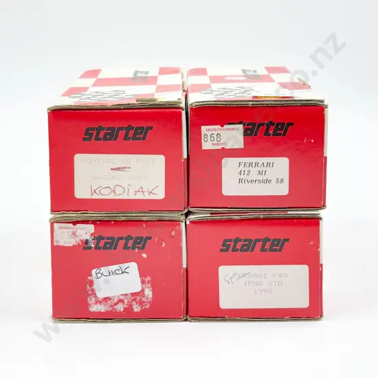 Four Starter Made in France Resin Kit Set 1/43 Scale Models
