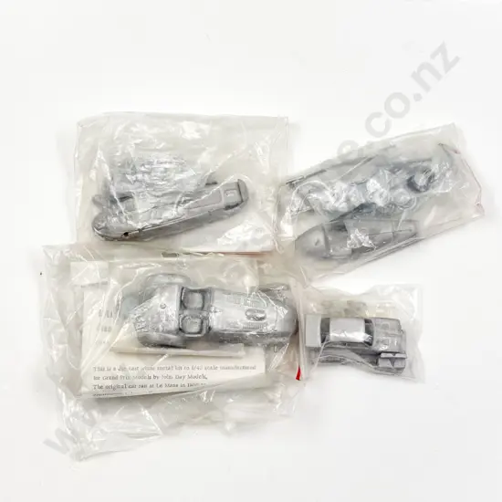 Three Mixed Manufacture All Diecast Kit Set 1/43 Scale Models and Other Miniature Model
