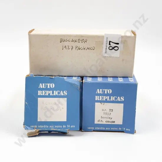 Two Auto Replicas England Diecast Model Kits 1/43 Scale