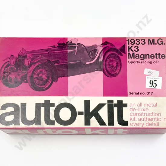 Wills Finecast Diecast Model Kit Scale 1933 MG K3 Magnette