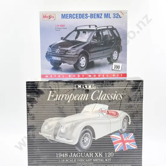 Ertl and Maisto Diecast 1/18 and 1/24 Scale Kit Set Models