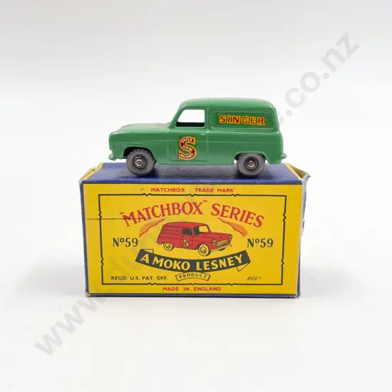 Matchbox A Moko Lesney Boxed No59 Ford Singer Van