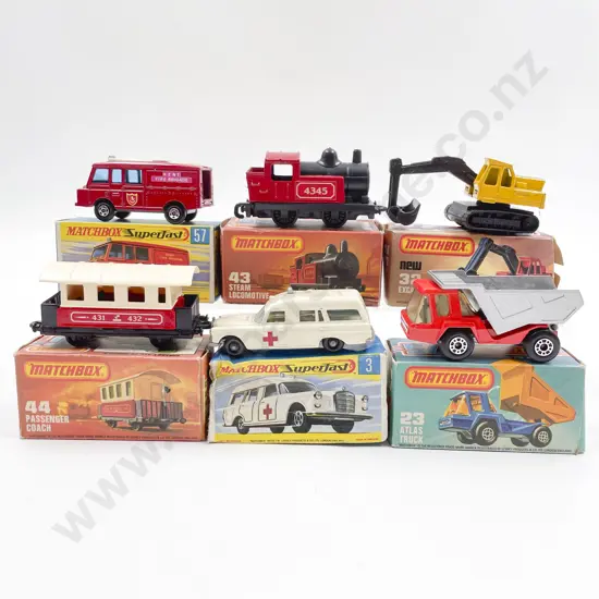 Matchbox Superfast Series Boxed 57 3 32 23 43 44
