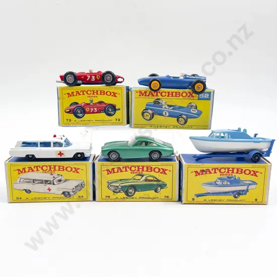 Matchbox Series Boxed 52 73 75 54 9