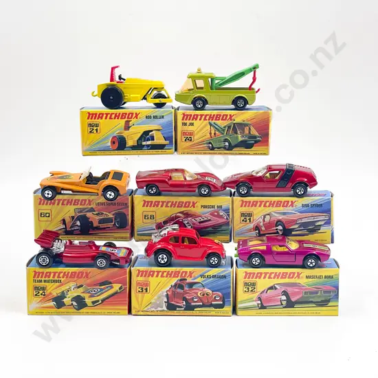 Matchbox Superfast Boxed 41 74 68 31 32 21 60 24