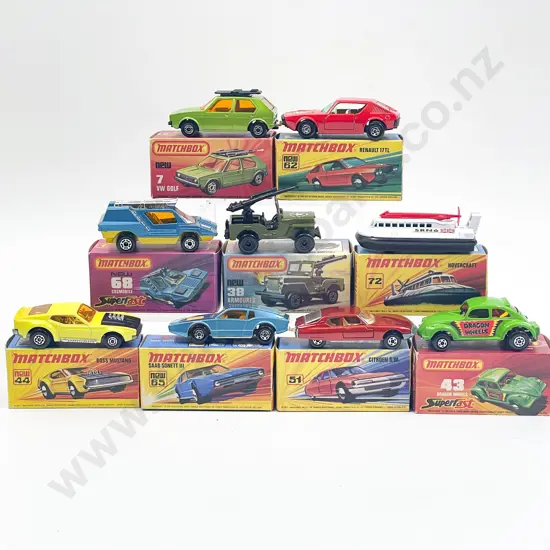 Matchbox Superfast Boxed 21 8 58 45 4 44x2 57 73 4 38