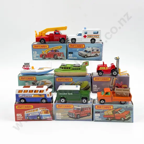 Matchbox Superfast Boxed 65 2 69 13 66 5 15 41