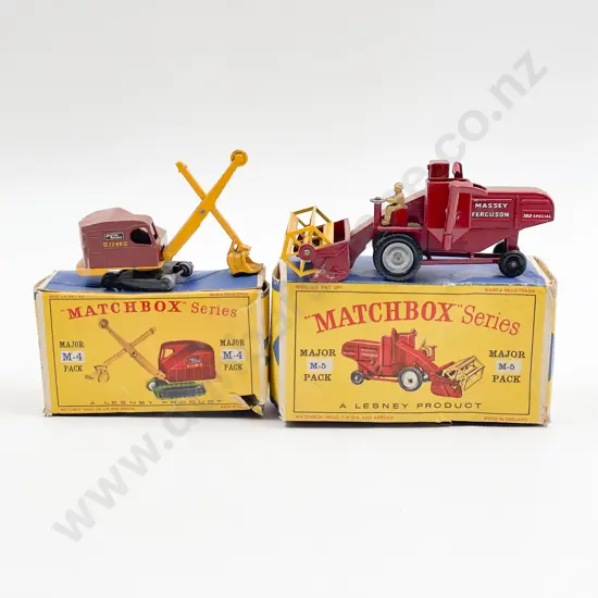 Matchbox Series Boxed No4 and No5 Major Packs