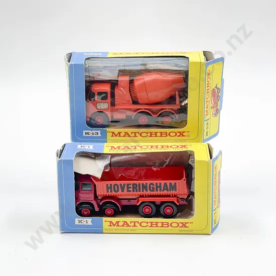 Matchbox Boxed Kingsize K1 and K13