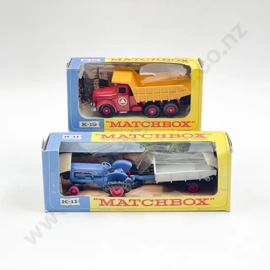 Matchbox Boxed Kingsize K11 and K19