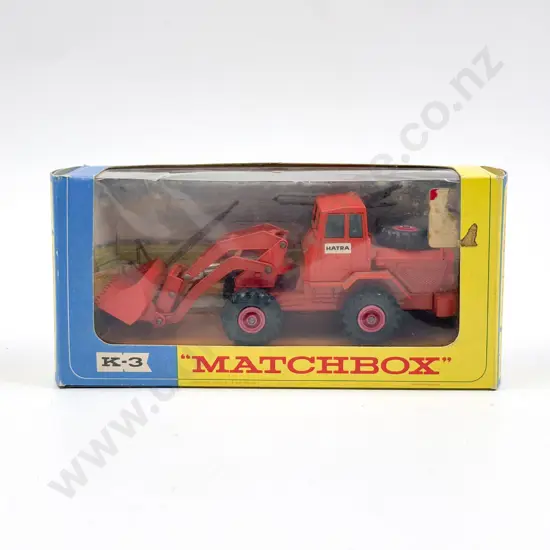 Matchbox King Size Boxed K-3 Hatra Tractor Shovel