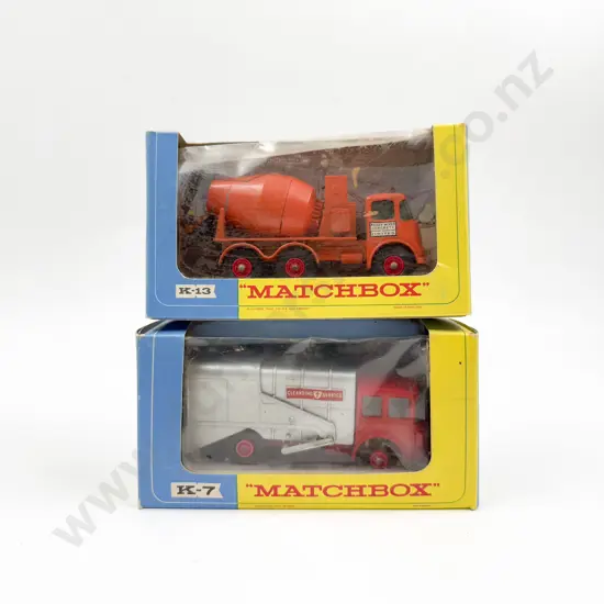 Matchbox King Size Boxed K7 and K13