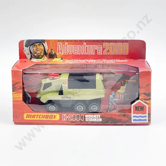 Matchbox Adventure 2000 Boxed K-2004 Rocket Stricker