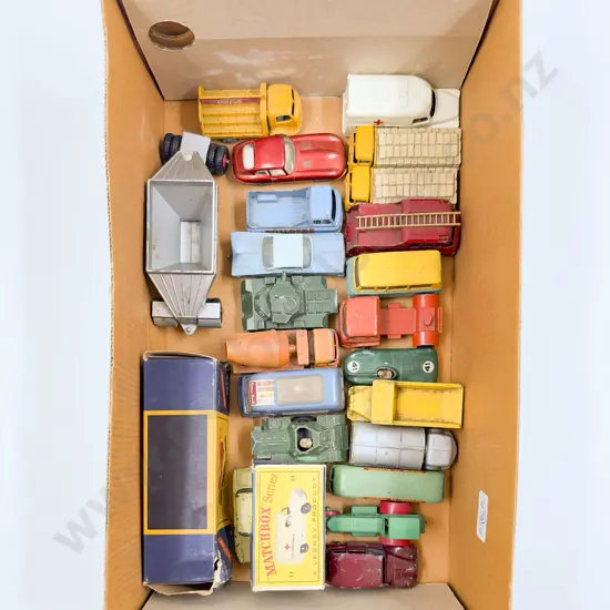 Qty Early Matchbox 1-75 Series Models and Various playworn