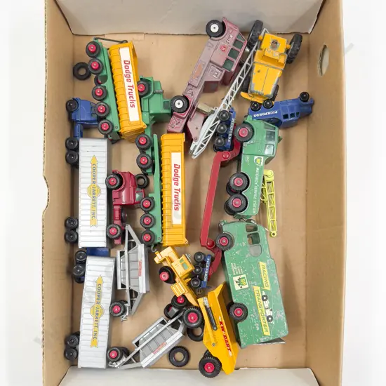 Collection Matchbox Kingsize Playworn Vehicles