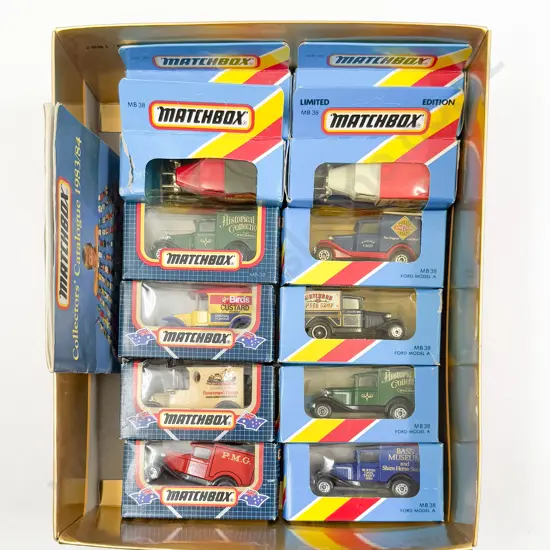 12 Matchbox MB Window Boxed Models