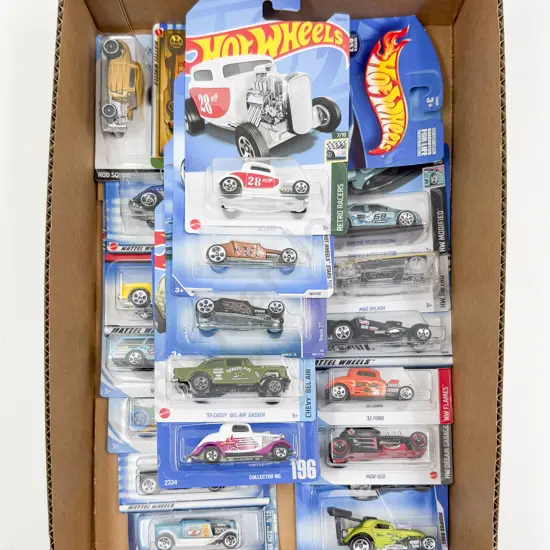 Hotwheels 20 Bubble Packed Models