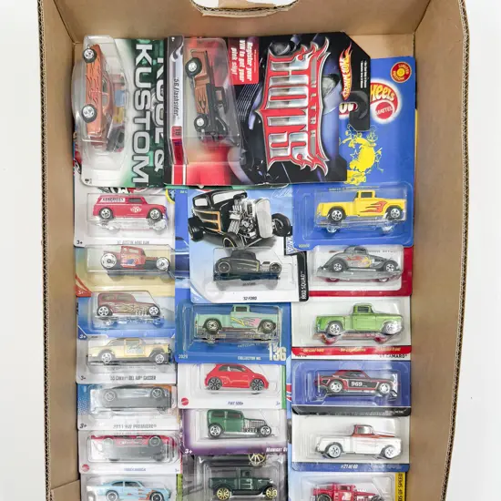 Hotwheels 20 Bubble Packed Models
