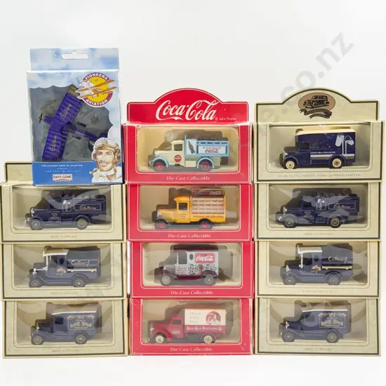 Lledo 12 Window Boxed Cadburys Models