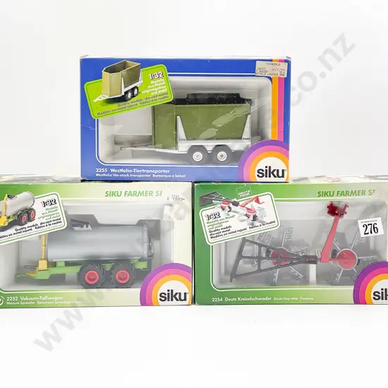Boxed Siku Farmer Series 1:32 2252 2254 and 2255